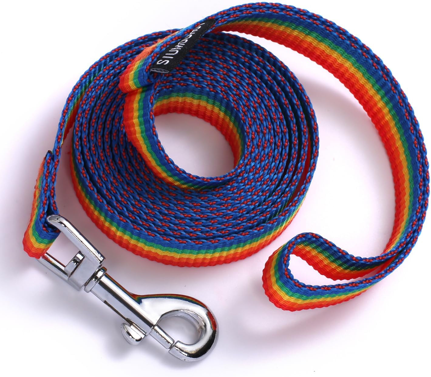 6-ft-puppy-leashes-strong-traditional-style-leash-with-easy-to-use-collar-hook-dog-lead-great-for-small-and-medium-and-large-dog-pink-5-8-in-x-6-ft