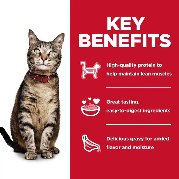 Hill'S Science Diet Adult 1-6 Wet Cat Food Variety Pack | #1 Veterinarian Recommended, Chicken, Tuna, & Ocean Fish, 2.8 Oz. Pouches, 12-Pack4