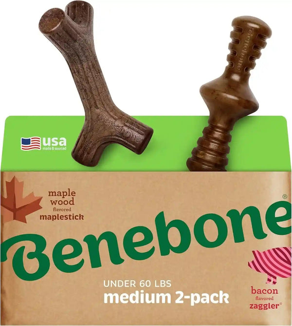 Benebone Small 4-Pack Dog Toys for Aggressive Chewers – under 30 Lbs23