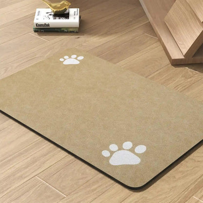 PADOOR Pet Feeding Mat-Absorbent Dog Mat for Food and Water Bowl-No Stains Easy Clean Dog Food Mat-Quick Dry Water Dispenser-Puppy Supplies Accessories8