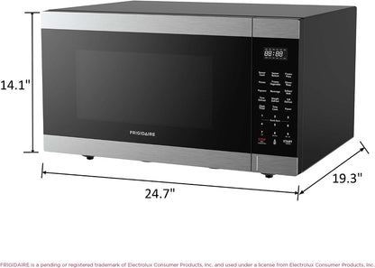 FRIGIDAIRE 2.1 Cu. Ft. Stainless Steel Microwave Oven, Multi Function, Programmable4