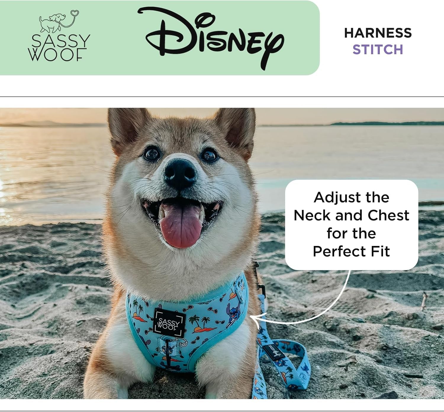 sassy-woof-dog-adjustable-harness-disney-stitch-x-small