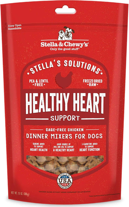 Stella & Chewy'S – Stella’S Solutions Skin & Coat Boost – Grass-Fed Lamb & Wild-Caught Salmon Dinner Morsels – Freeze-Dried Raw, Protein Rich, Grain Free Dog Food – 4.25 Oz Bag17
