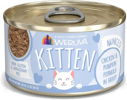 Weruva Kitten, Fur Baby Favorites Variety Pack, 3Oz Can (Pack of 12)18