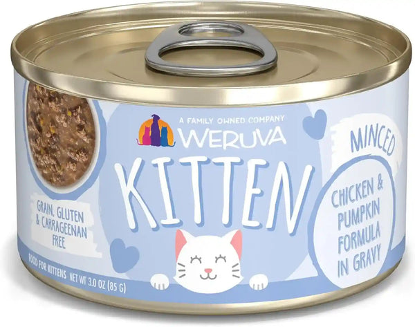 Weruva Kitten, Fur Baby Favorites Variety Pack, 3Oz Can (Pack of 12)18