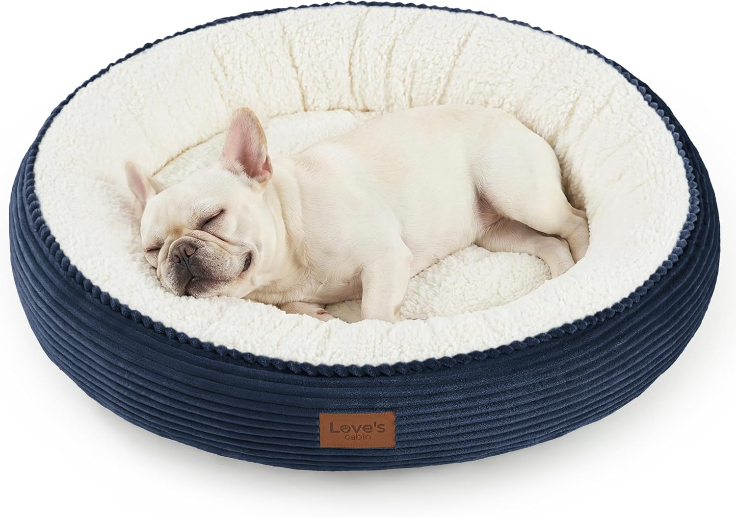 loves-cabin-round-donut-cat-and-dog-cushion-bed-20in-bed-for-cats-or-small-dogs-anti-slip-water-resistant-bottom-super-soft-durable-fabric-pet-beds-washable-luxury-cat-dog-bed-gray