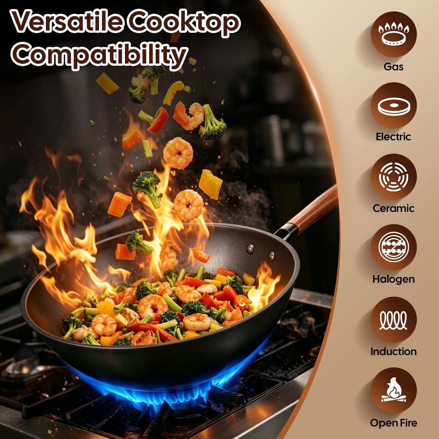 13-carbon-steel-wok-12-piece-wok-pan-stir-fry-pans-set-with-lid-no-chemical-coated-flat-bottom-chinese-wok-pan
