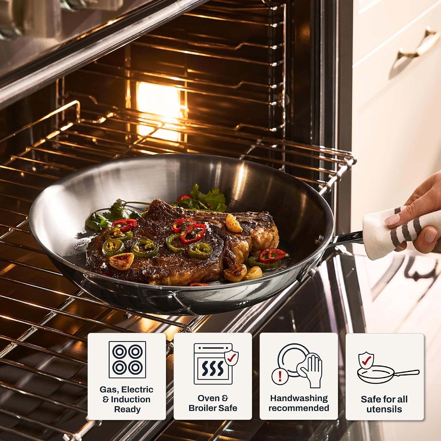 all-clad-d3®-stainless-steel-5-piece-frypan-set-made-in-usa-includes-8-10-and-12-frying-pans-with-lid-professional-grade-oven-safe-induction-compatible