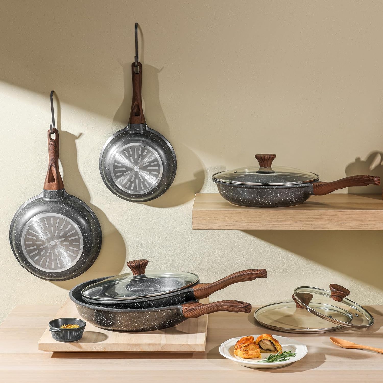 nonstick-frying-pans-grey8-10-inch-swiss-granite-coating-free-of-pfoa-pfos-compatible-with-all-stoves-including-induction-cooktops-easy-to-clean