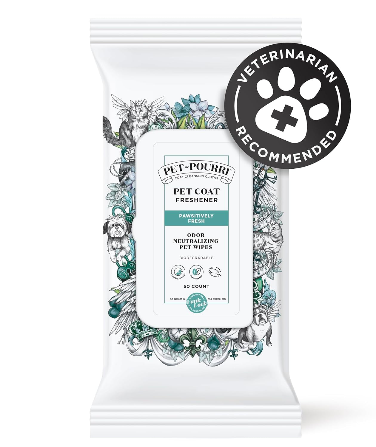 poo-pourri-pawsitively-fresh-deodorizing-pet-wipes-quick-cleaning-wipes-for-dogs-cats-plant-based-ingredients-vet-recommended-cleaner-odor-remover-wipes-for-paw-fur-skin-soothing