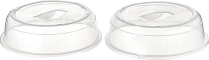 Oven with Cyclonic Wave Inverter Technology, 1250W, 2.2 Cu.Ft. Countertop Microwave (Stainless Steel/Silver), Stainless & Nordic Ware Splatter Microwave Cover, 10-Inch (Pack of 2), Clear5