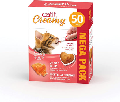 Catit Creamy Lickable Cat Treat – Hydrating and Healthy Treat for Cats of All Ages - Assortment, 72-Pack14