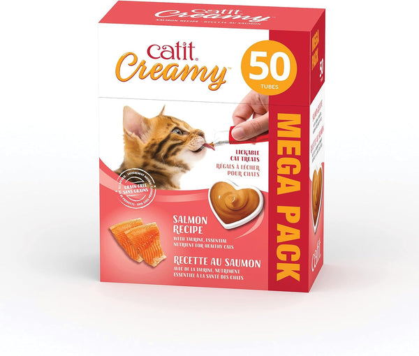 Catit Creamy Lickable Cat Treat – Hydrating and Healthy Treat for Cats of All Ages - Assortment, 72-Pack14