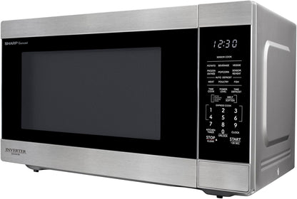 SMC2266KS 2.2 Cu. Ft. 1200W Stainless Steel Countertop Microwave Oven | Stainless Steel, Removable 16.5" Carousel Turntable15