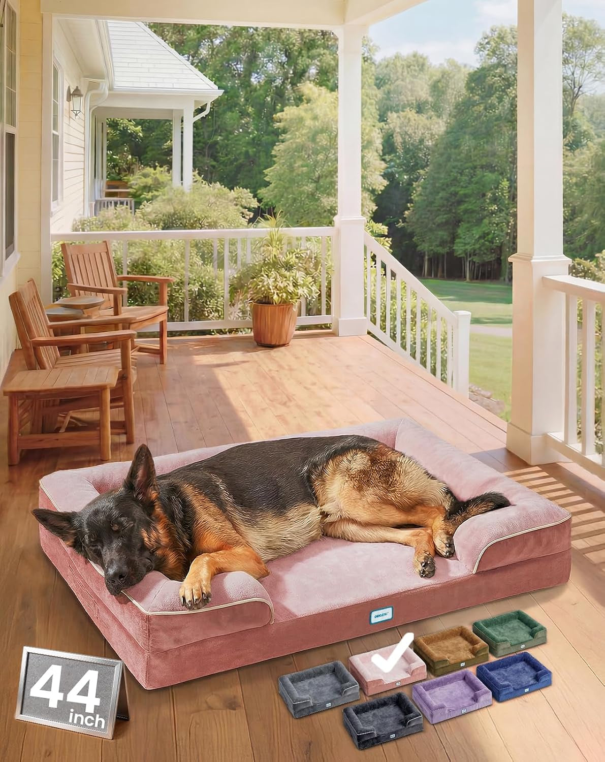 ohgeni-orthopedic-extra-large-dog-bed-couch-memory-foam-44-inch-gray-waterproof-pet-bed-with-machine-washable-removable-cover-soft-comfortable-fabric