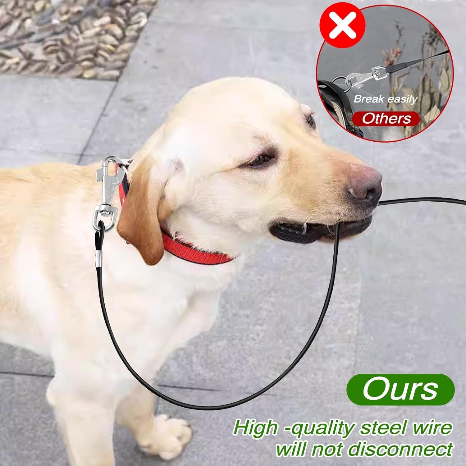 2-pack-chew-proof-leash-extension-heavy-duty-dog-leash-extender-chew-proof-dog-leashes-non-tangle-connect-leashes-for-any-collar-harness-black