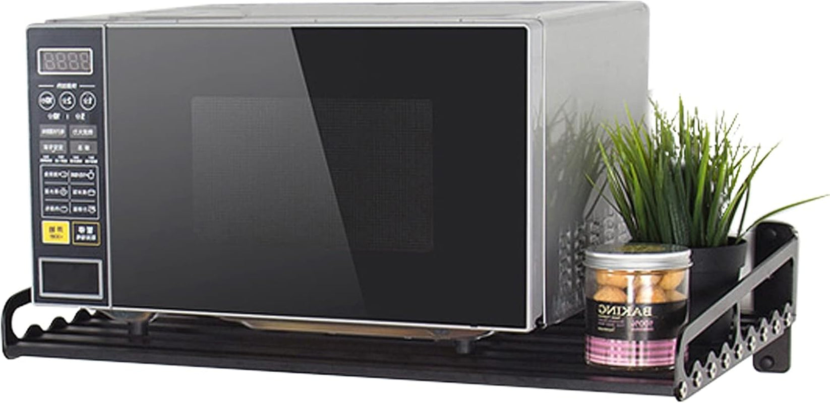 microwave-oven-rack-23-58x15-52-wall-shelf-mounted-oven-bracket-holder-80ib-load-bearing-household-commercial-microwave-rack-for-dorm-apartment-kitchen-bedroom-black