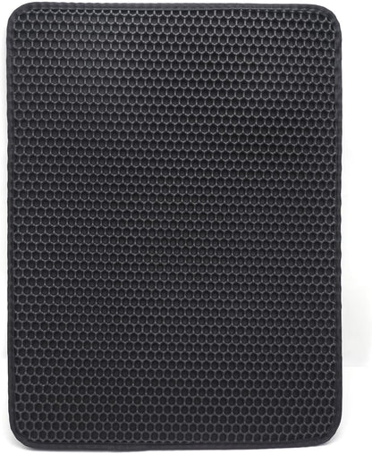 XKMT- Animal Pet Supplies Cats Litter & Housebreaking 30X40 Black Cat Litter Mat Double Layer Pad Trapper Folding Pad EVA Foam Rubber7