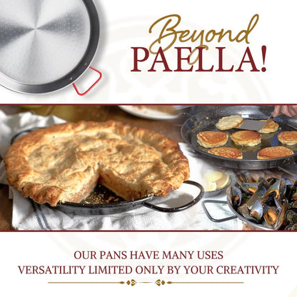16-Inch Carbon Steel Paella Pan, 40Cm6