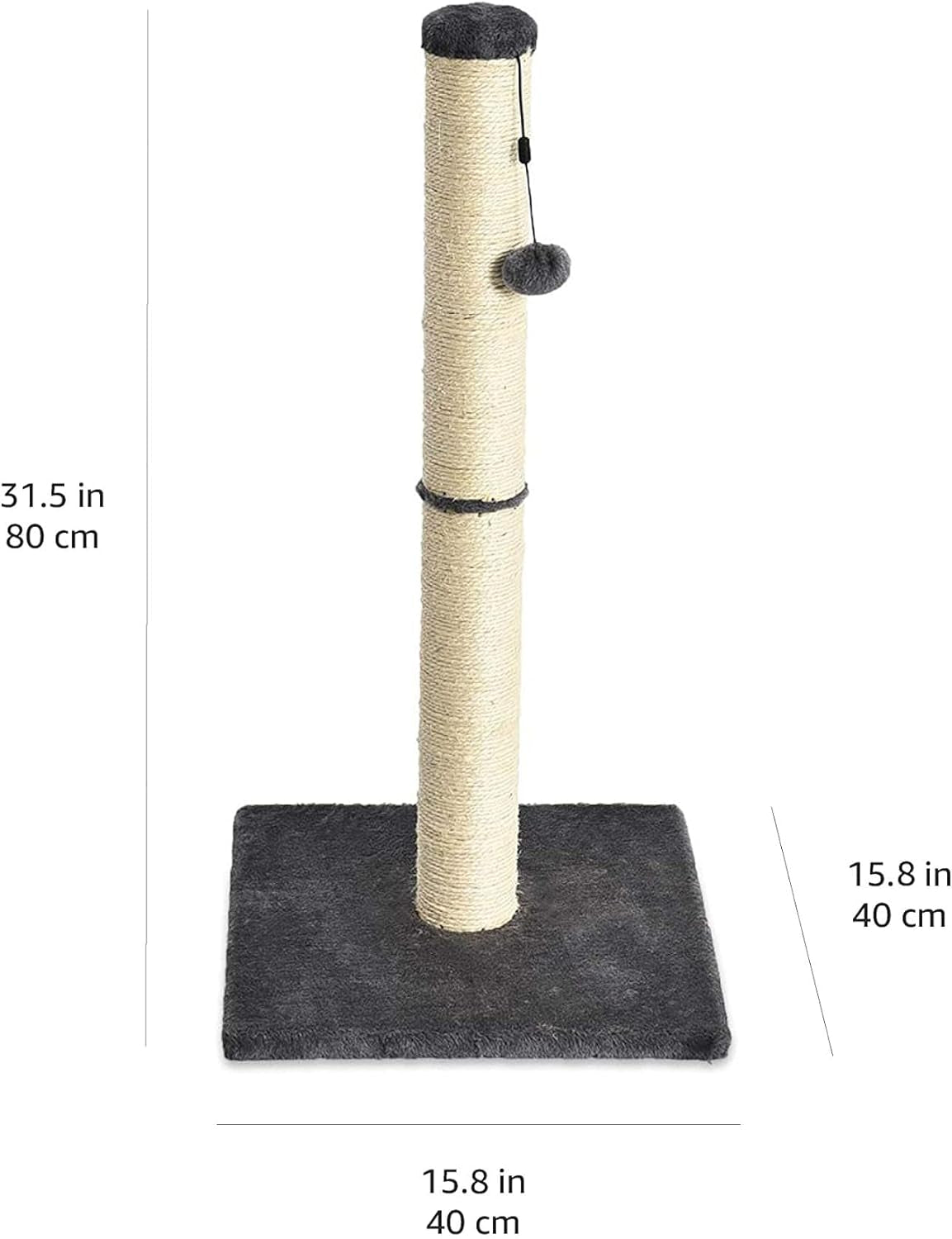 amazon-basics-cat-scratching-post-for-indoor-cats-kittens-medium-31-5h-cat-furniture-with-dangling-ball-toy-grey
