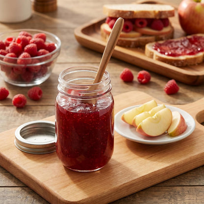 20 Pcs 12Oz Glass Mason Jars with Silver Separable Lids | BPA Free, Airtight, 350Ml round Canning Jars for Honey, Jam, Herb, Wedding Favor, Kitchen Storage, Crafts, Meal Prep3