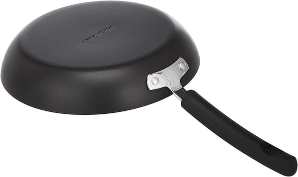 Non-Stick Cookware Set, Pots and Pans with Lids, Hard Anodized Aluminum, Dishwasher Safe, Oven Safe, Black, 12-Piece3