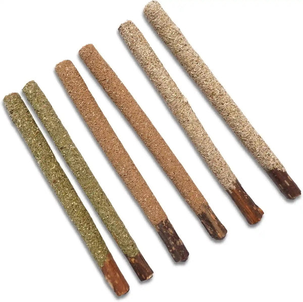 HUPA Cat Chew Sticks | Anxiety Relief & Digestive Support, Kitten Teething Chews, Cat Dental Chews | Natural Catnip Teething for Indoor Cats, Energetic Chew for All Ages & Breeds | 6 Sticks1
