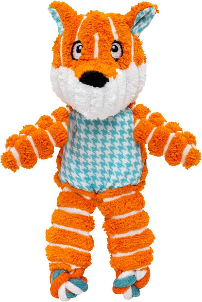 KONG Floppy Knots - Knotted Rope Dog Toy Entices Play - Tug Toy Satisfies Natural Instincts - Dog Supplies with Floppy Design & Minimal Stuffing - Fox, for Medium/Large Dogs7