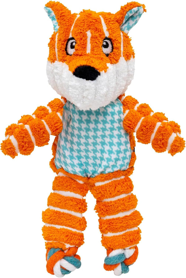 KONG Floppy Knots - Knotted Rope Dog Toy Entices Play - Tug Toy Satisfies Natural Instincts - Dog Supplies with Floppy Design & Minimal Stuffing - Fox, for Medium/Large Dogs7