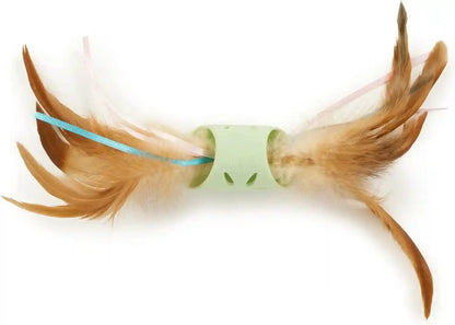 Smartykat Flutter Balls Catnip Plush and Feather Cat Toys, Erratic Motion for Batting & Pouncing Fun for Cats & Kittens, Set of 211