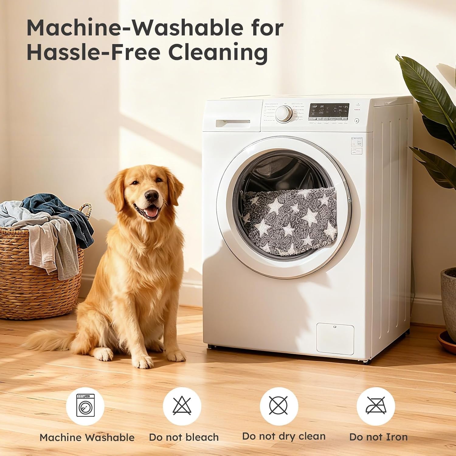 dog-bed-mat-dual-sided-dog-crate-bed-mat-ultra-soft-machine-washable-kennel-pad-for-small-dogs-all-season-comfort-pet-bed-for-crates-travel-and-home-star-gray-24-x-16-inch