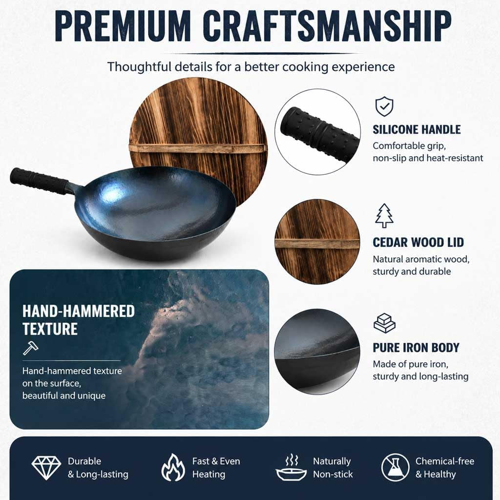 pure-iron-nonstick-wok-with-lid-14-inch-large-round-bottom-pan-great-for-chinese-stir-fry-open-fire-cooking-bbq-grilling-camping-outdoor-meals-large-family-style-cookware