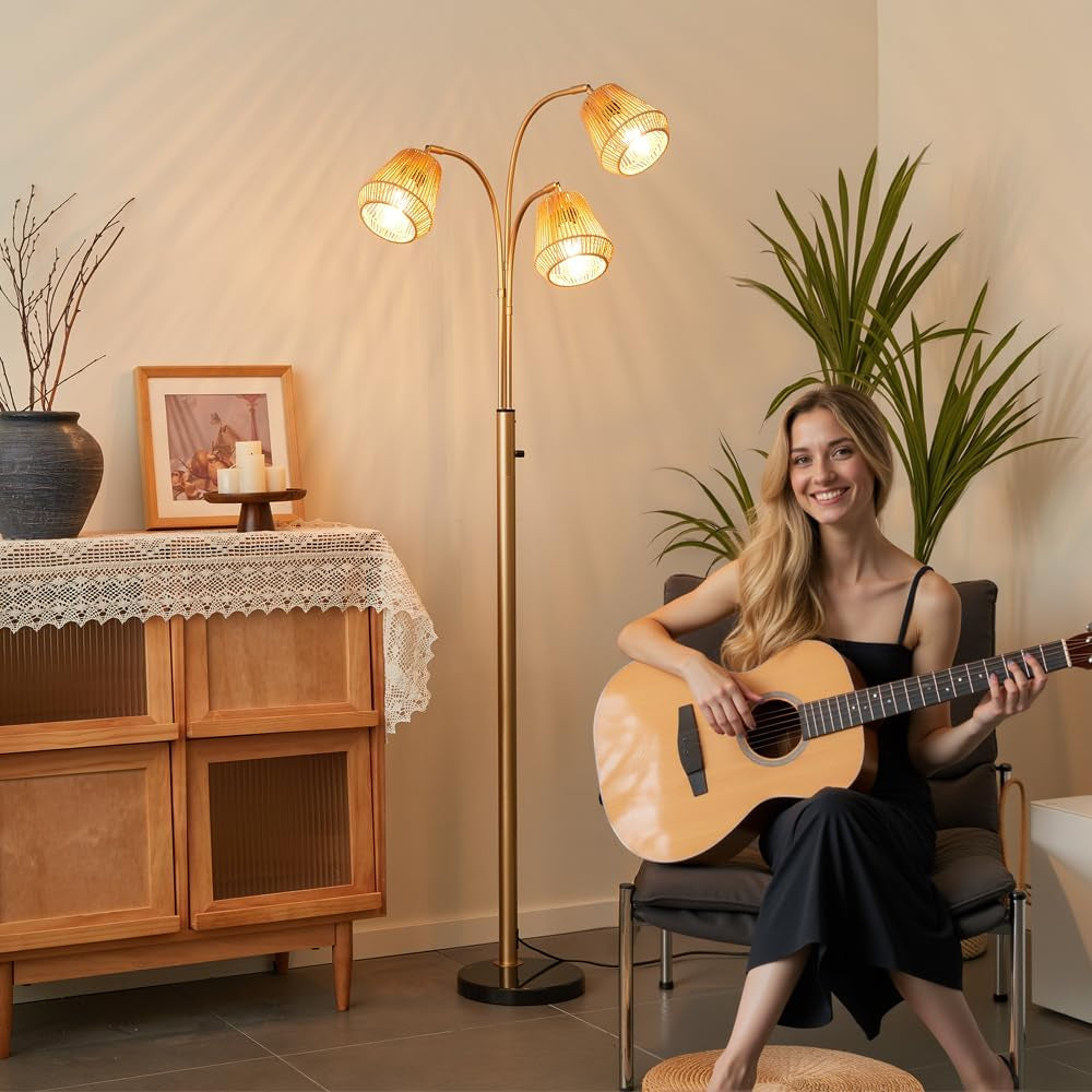 gold-rattan-floor-lamp-for-living-room-72-3-light-boho-lamp-heavy-natural-marble-base-1-2-3-light-rotary-switch-wicker-shades-for-reading-corners-bedrooms