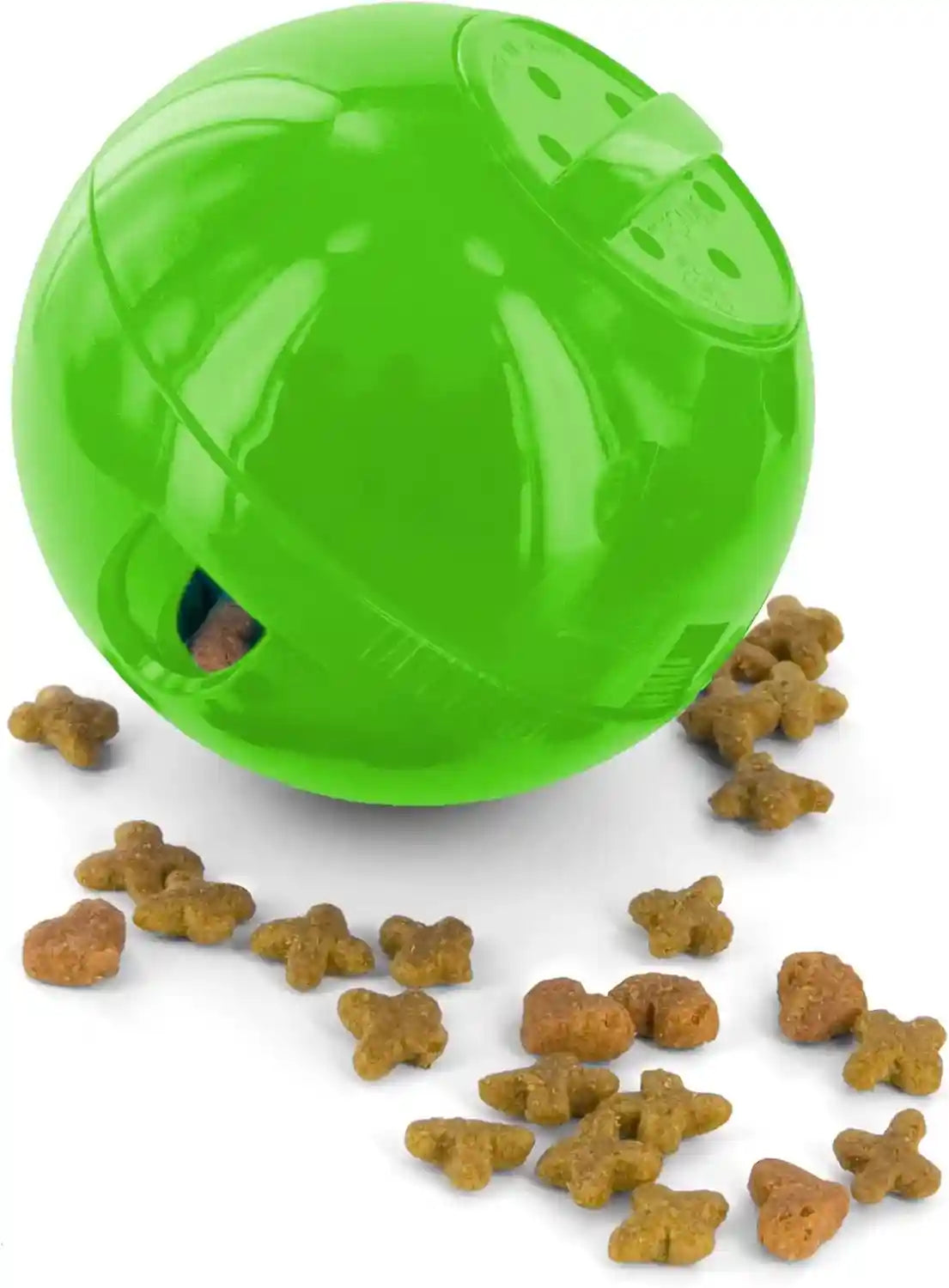 petsafe-slimcat-feeder-ball-cat-toy-blue-interactive-puzzle-game-for-your-cat-adjustable-openings-control-portion-feed-speed-slows-fast-eaters-improve-digestion