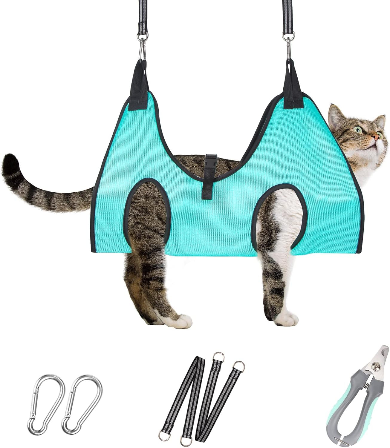 ateson-pet-grooming-hammock-with-nail-clippers-nail-trimmers-grooming-scissors-dog-grooming-harness-for-nail-trimming-pet-grooming-sling-helper