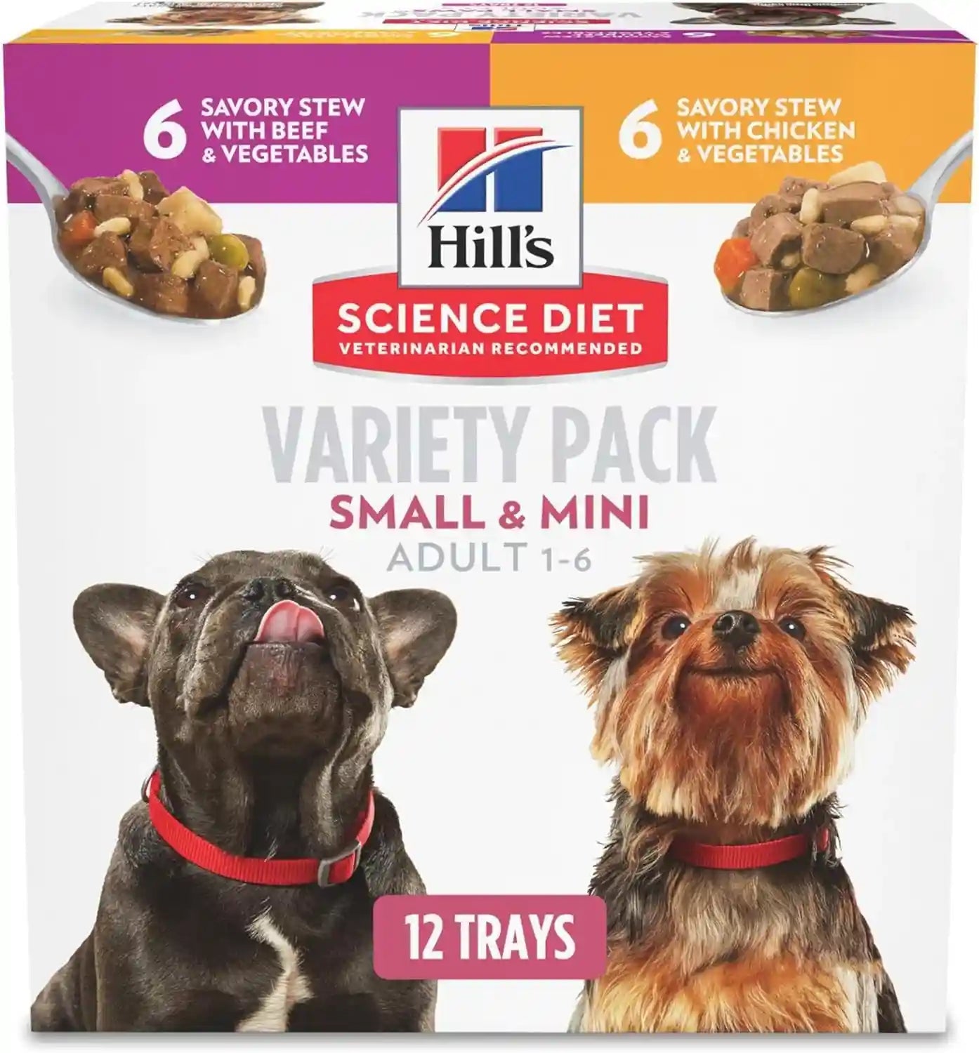 hills-science-diet-adult-1-6-small-mini-wet-dog-food-variety-pack-1-veterinarian-recommended-chicken-vegetables-beef-vegetables-3-5-oz-trays-12-pack