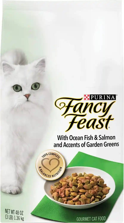 Purina Fancy Feast Dry Cat Food with Savory Farm-Raised Chicken and Turkey - 12 Lb. Bag15