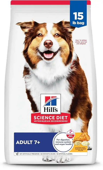 Hill'S Science Diet Adult 7+ Dry Dog Food | #1 Veterinarian Recommended, Chicken Meal, Barley, & Rice, 33 Lb. Bag19