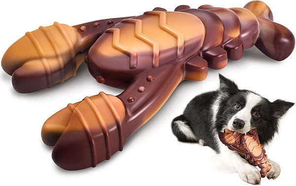 NEZIN Dog Toys for Aggressive Chewers, Indestructible Toys for Large Dogs, Dog Chew for Large Medium Small Breed, 3 Pack Super Chewer with Tough Nylon, Gift for Dogs8
