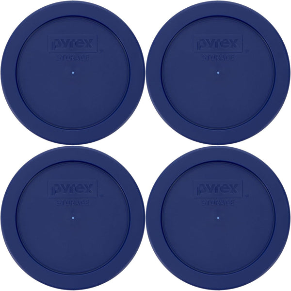 7200-PC (2-Cup) Blue Food Storage Lid (4-Pack) - Made in USA | Bpa-Free Plastic | Top-Rack Dishwasher Safe | Refrigerator Freezer Safe | Secure Fit | Meal Prep1
