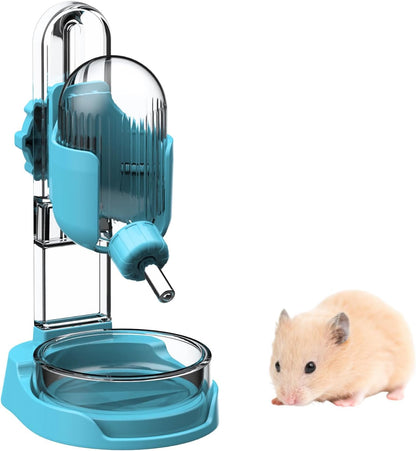 Hamster Water Bottle with Magnetic Holder, 3.4 Oz Water Dispenser for Syrian Dwarf Hamster Mouse Rat Degu7