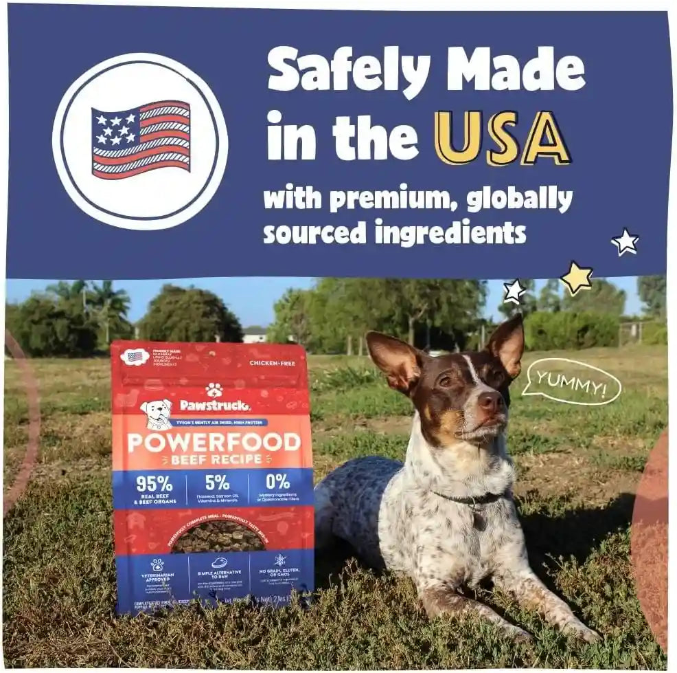 pawstruck-air-dried-dog-food-with-real-beef-grain-free-made-in-usa-non-gmo-vet-recommended-high-protein-limited-ingredient-full-feed-for-all-breeds-ages-2lb-bag