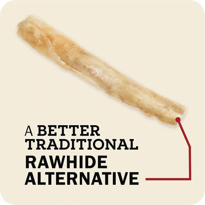 Redbarn Pet Products All-Natural Large 12" Beef Collagen Sticks for Dogs - Long Lasting Low-Odor Alternative to Traditional Rawhide & Bully Sticks - Supports Healthy Joints, Skin, & Coat - 3 Pack3