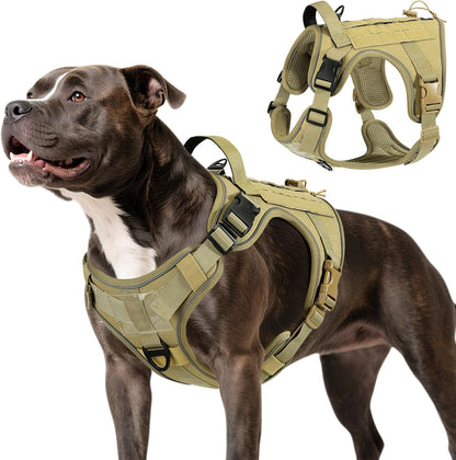 Vavopaw Dog Seat Belt Vest Harness for Car,2 in 1 Seatbelt Buckle | Soft Breathable Mesh,Adjustable Buckle,Nylon,Heavy Duty Pet Safety Seat Belts for Small Medium Large Pets,Black,L42