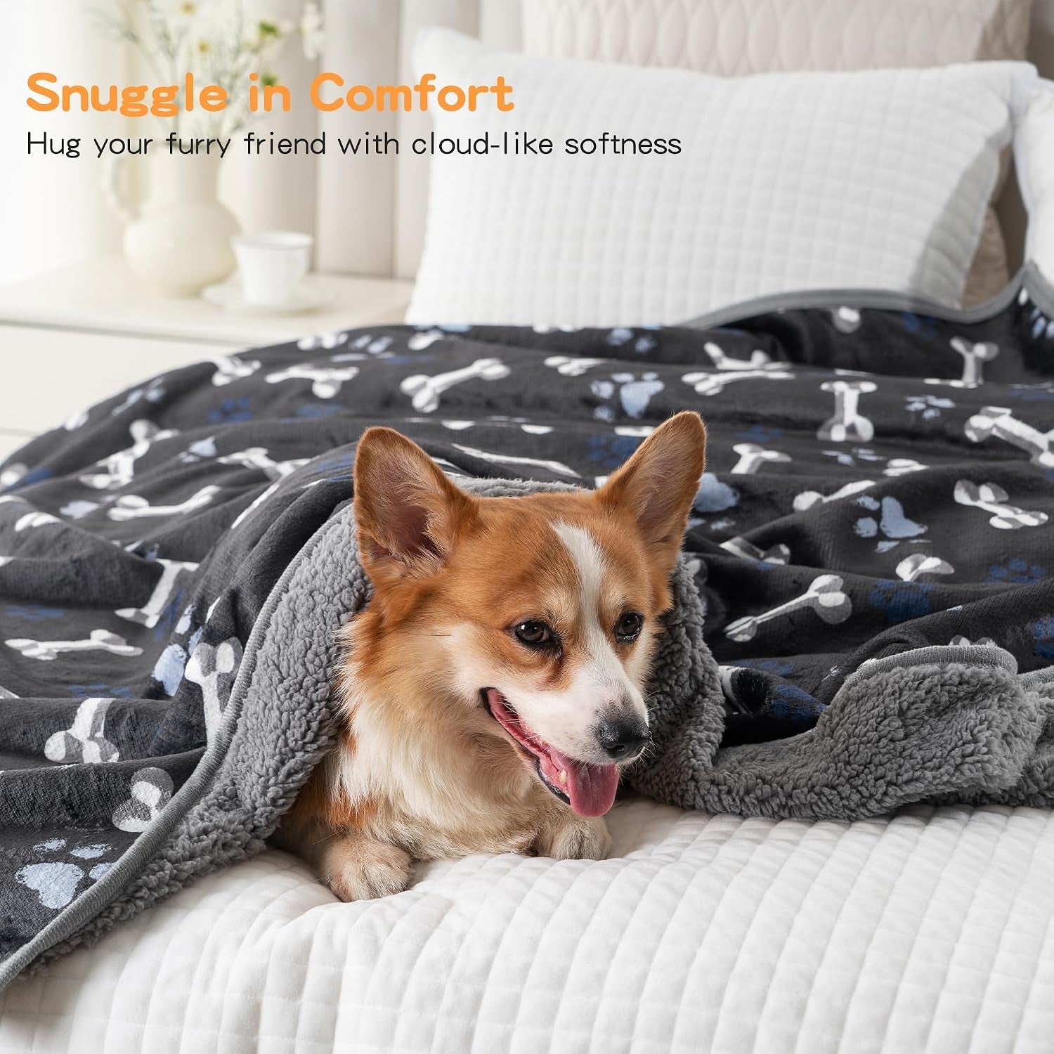 washable-waterproof-dog-blankets-for-large-dogs-50x60-black-soft-fluffy-pet-blanket-for-couch-sofa-car-crate-bed-furniture-protector-reversible-sherpa-fleece-dog-blanket-paw-pattern