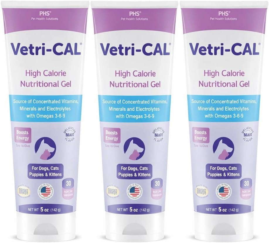 high-calorie-nutritional-gel-for-dogs-cats-puppies-kittens-appetite-booster-with-omega-3-6-9-vitamins-a-d-e-b-recovery-energy-support-tasty-malt-flavor-5-oz-tube