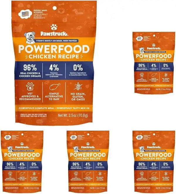 Pawstruck Air Dried Dog Food with Real Beef, Grain-Free, Made in USA, Non-Gmo & Vet Recommended, High Protein Limited Ingredient Full-Feed for All Breeds & Ages, 2Lb Bag12