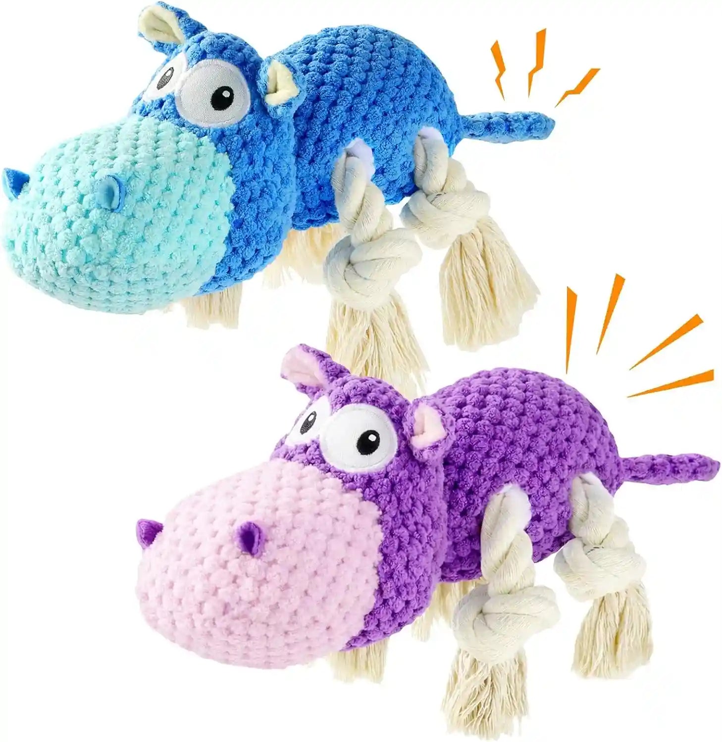 tooptate-hippo-squeaky-dog-toy-blue-medium-cute-plush-design-rope-legs-for-tugging-helps-keep-dogs-busy-suitable-for-small-medium-and-large-dogs