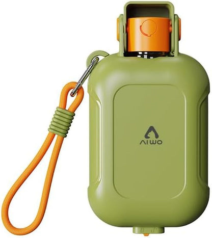 Portable Pet Travel Cup, Large Capacity Dual-Use Feeding and Watering Cup for Dogs and Cats, Leakproof Drink Container with Strap, Outdoor Water Bottle1