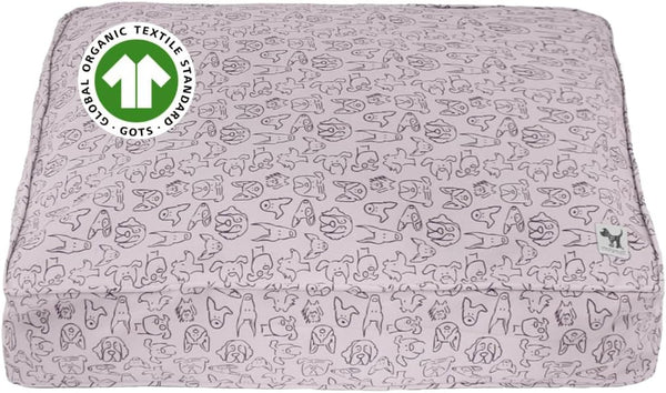 Molly Mutt Medium to Large Duvet Cover, Heat Waves, Brown with Black Accents 36"X45"X5"35